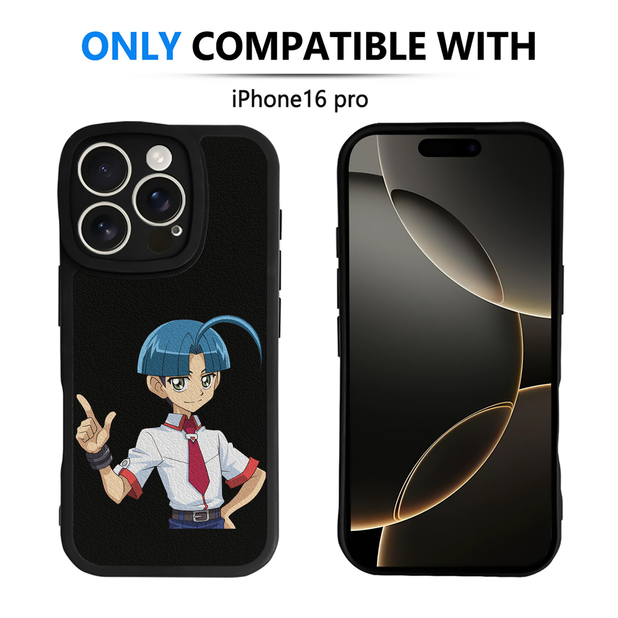 遊☆戯☆王 Yu-Gi-Oh! 【iPhone 16シリーズ対応】シリコンスマホケース（レザー調） 材質：シリコン